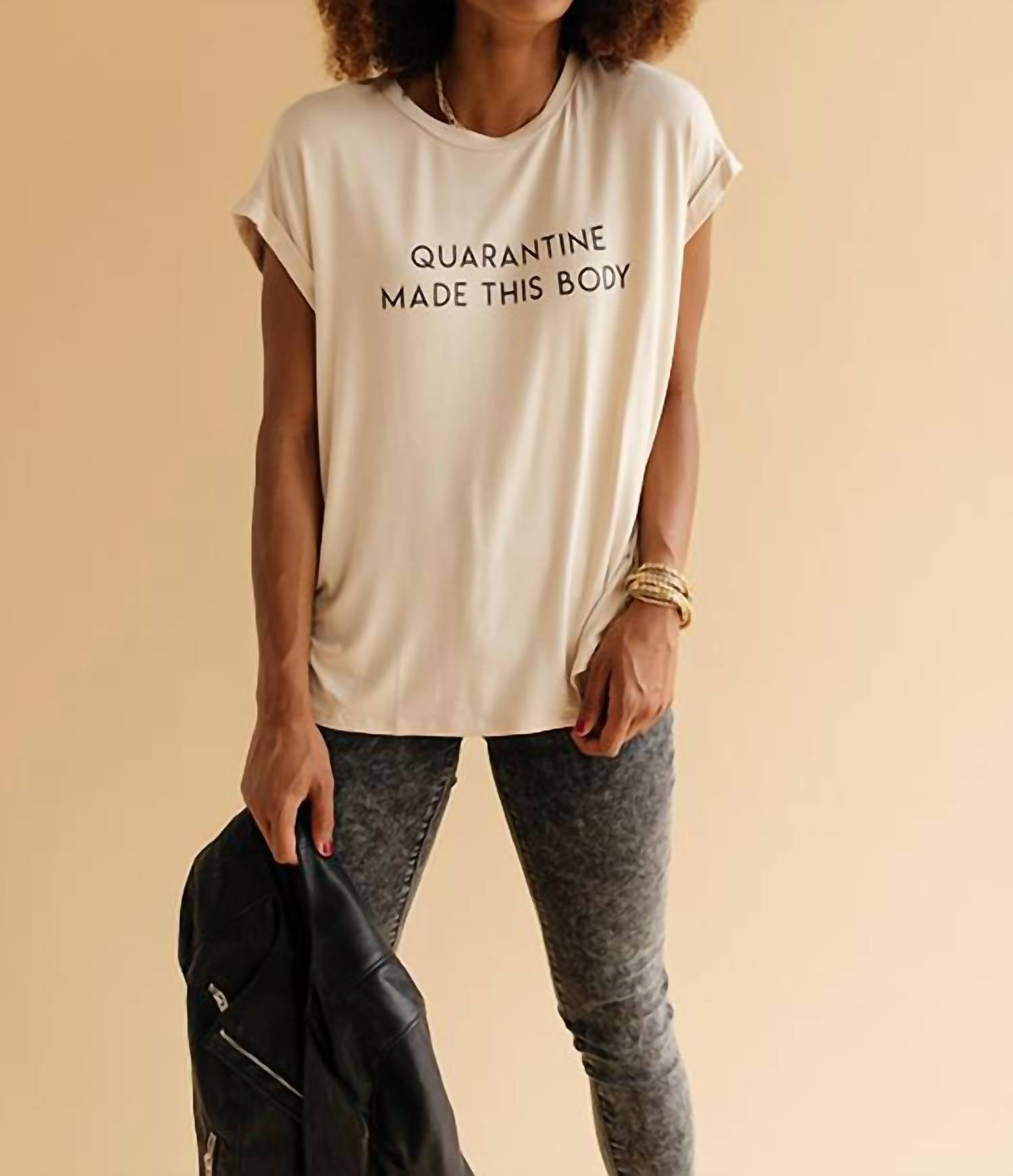 Olive And Paix - Quarantine Made This Tee