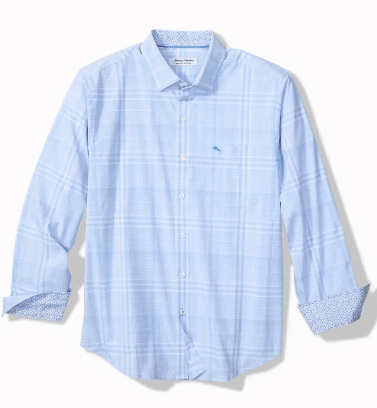 Tommy Bahama - Sarasota Stretch Porto Plaid Shirt