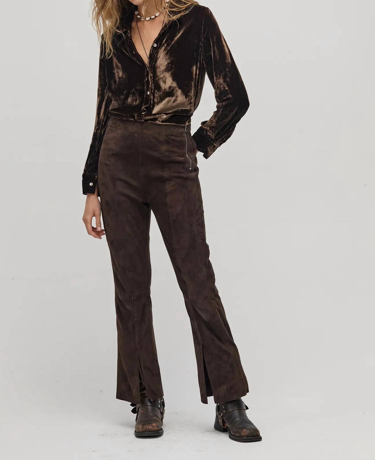 Lanhtropy - Women's San Merino Velvet Shirt