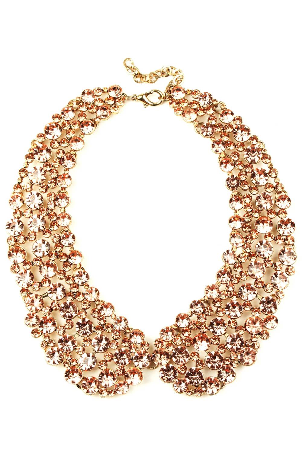 Eye Candy Los Angeles - Women's Crystal Diana Collar Statement Necklace