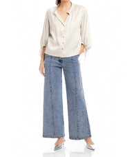 Fifteen Twenty - Madison Tie Sleeve Blouse
