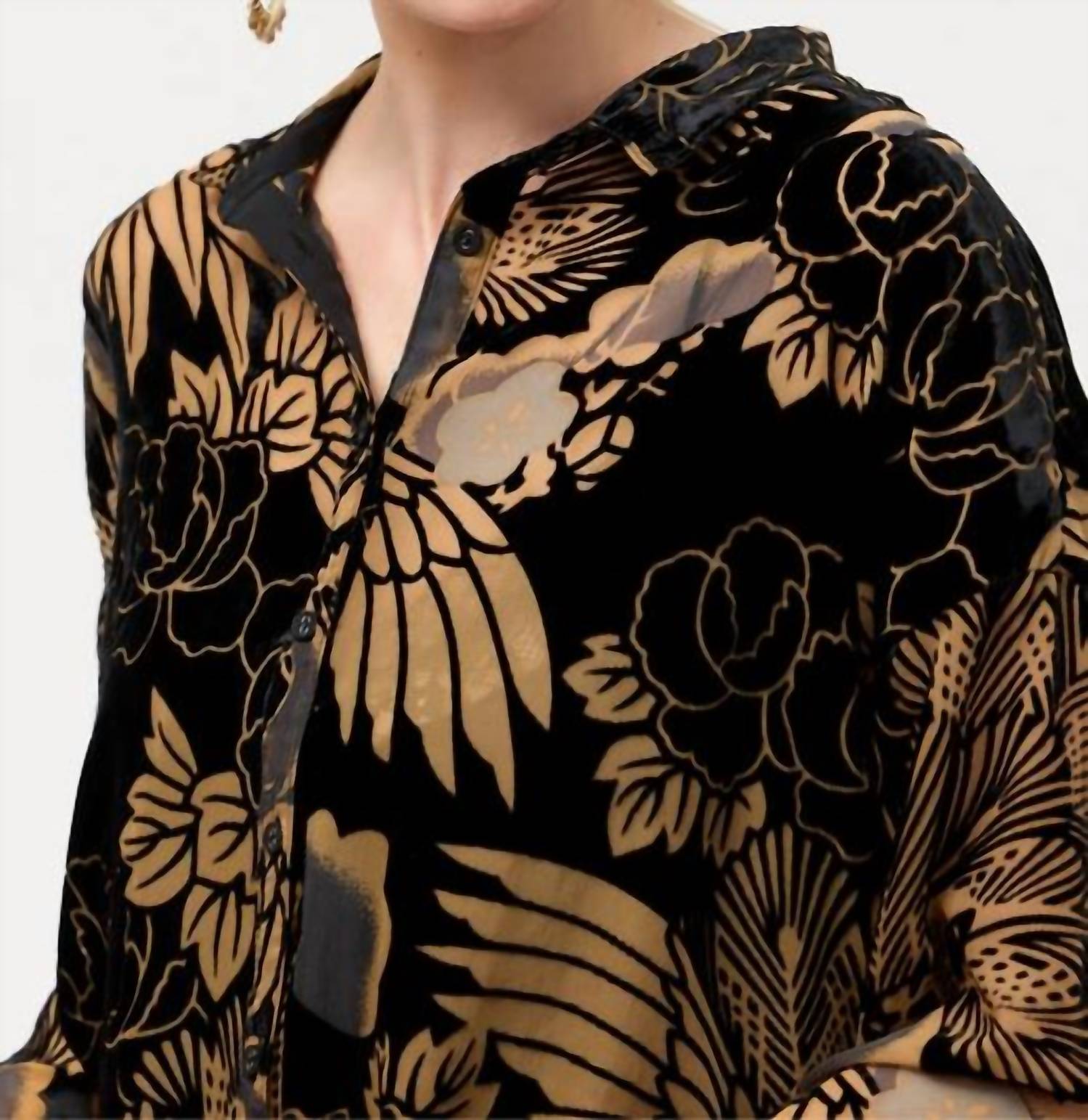 Johnny Was - THE AUDREY SHIRT WITH SHIRT TAIL HEM