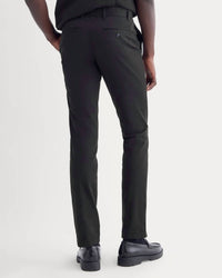 Everlane Performance Slim Fit Chino Pants in black - men's pants - detail view