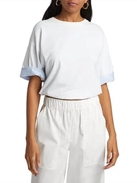 Simkhai - Sutton Poplin Combo Top