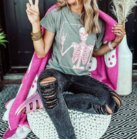 The Graphic Tee - Peace Skelly Tee