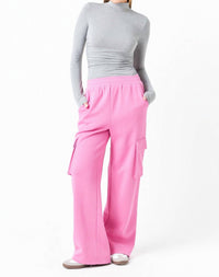 Endless Rose - Wide Knit Cargo Pants