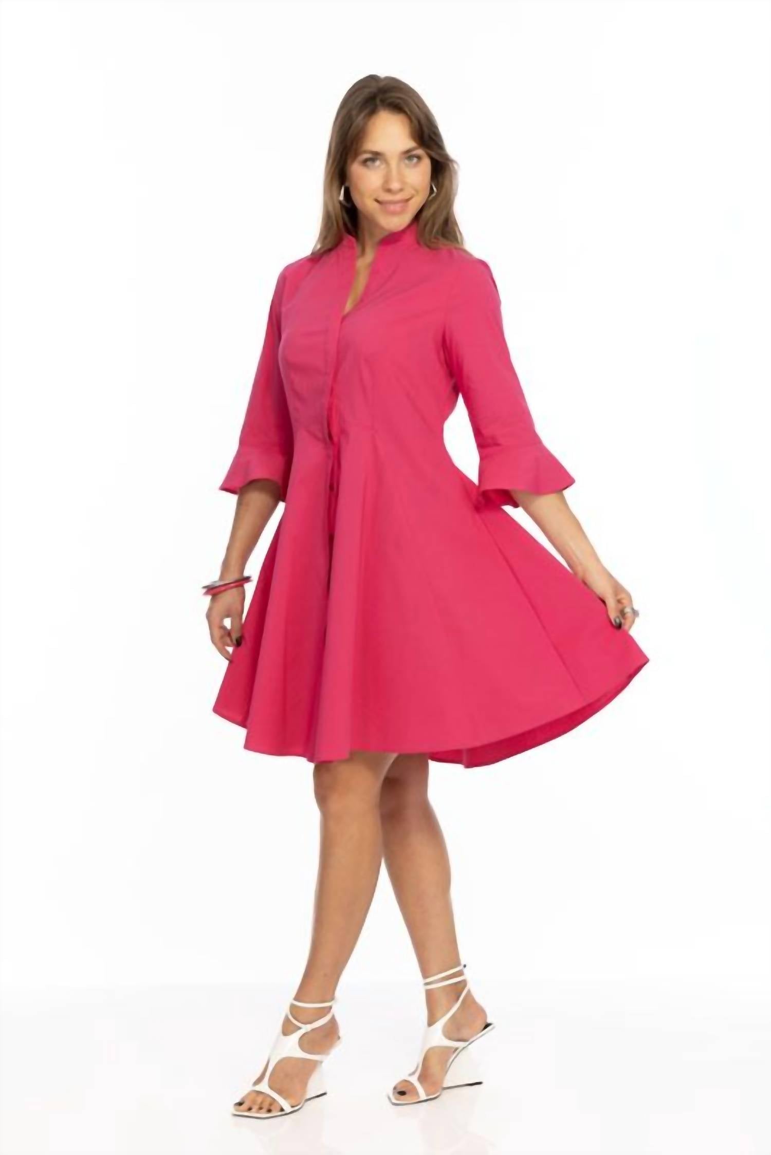 Lior - Victory Dress Hot Pink