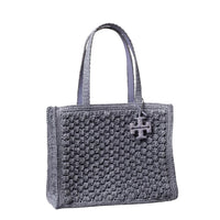 Tory Burch - Ella Hand-Crocheted Popcorn Stitch Small Tote