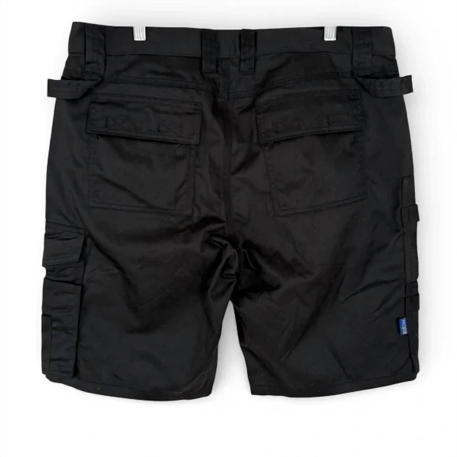 Projob Men's Holster Utility Work Shorts in black - men's shorts - alternate view