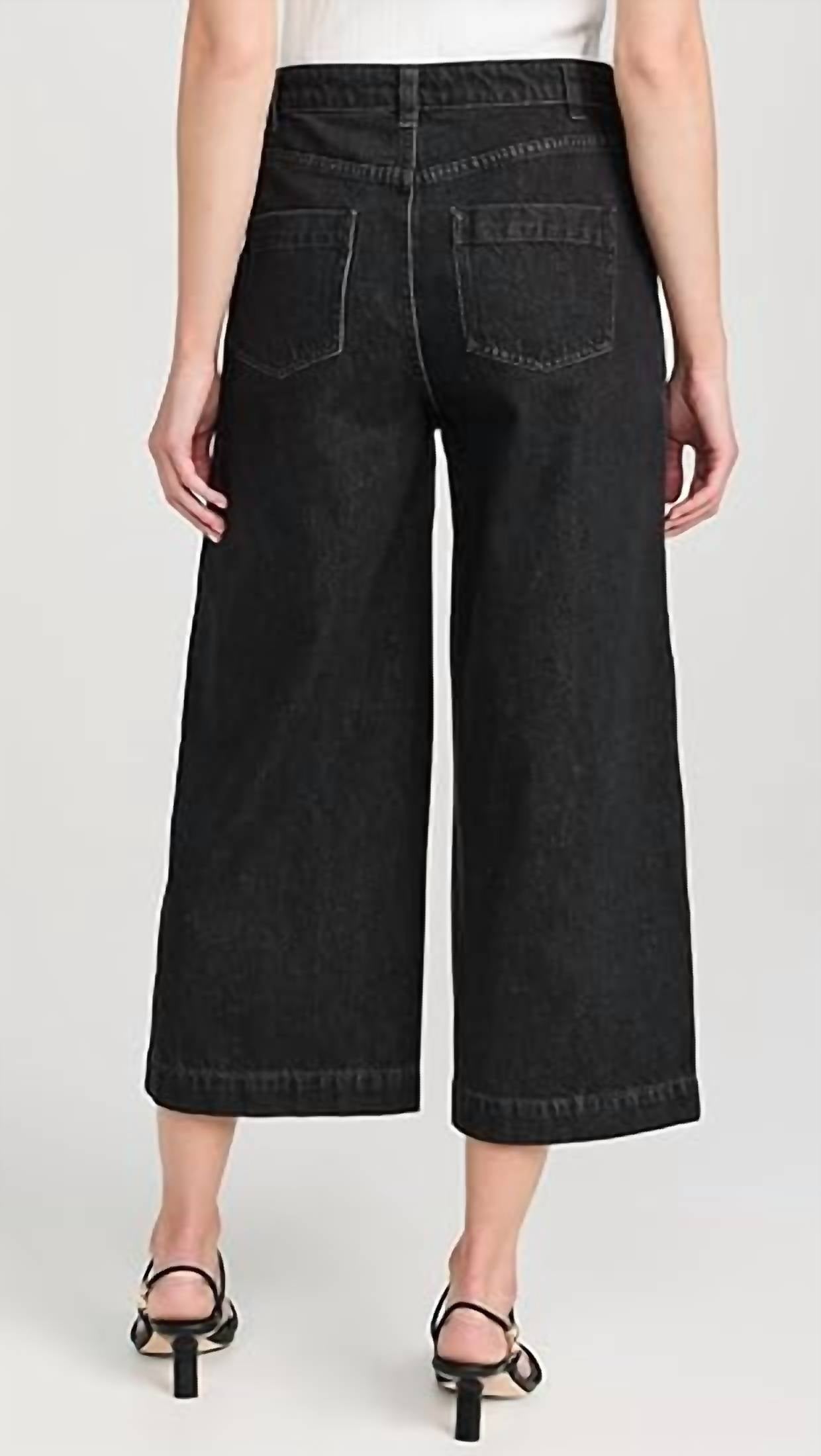 Vince - Women's Mid Rise Utility Crop Wide Pant