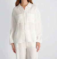 French Connection - Cooper Linen Blouse