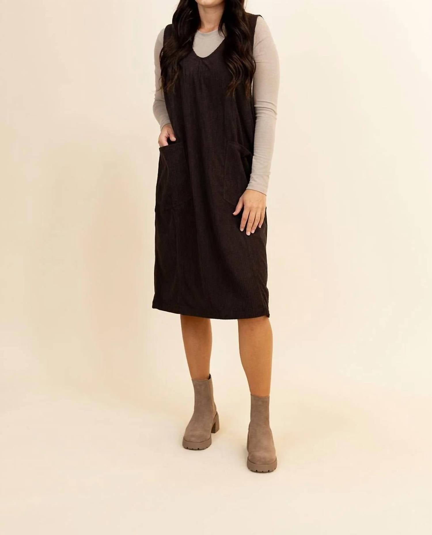 Tea N Rose - Wells Overall Dress