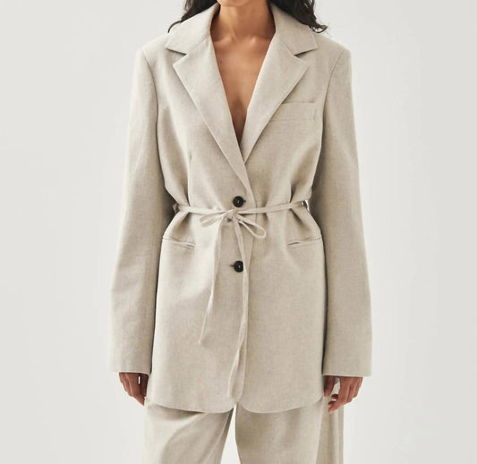 Alohas - Oversized Belted Blazer