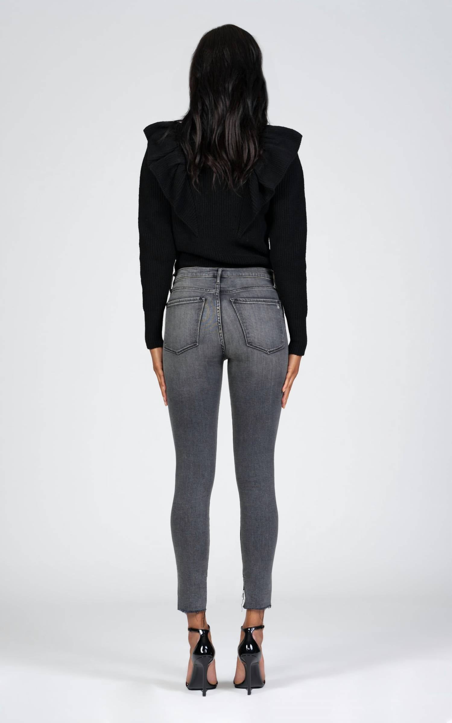Black Orchid - Miranda Off Step High Rise Skinny Jeans