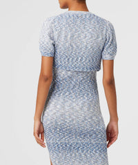 Toccin - Penny Racer Tie Front Dress & Cardigan