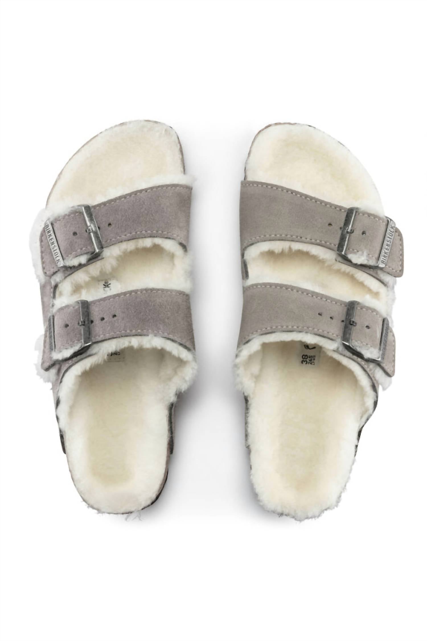 Birkenstock - Unisex Arizona Fur Sandals