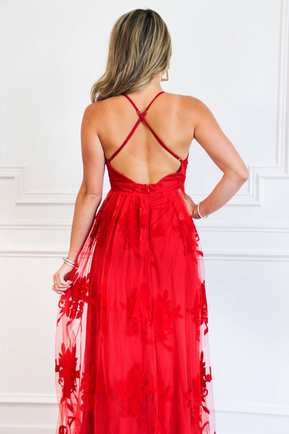 Luxxel - Here Comes The Bride Maxi Dress
