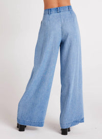 Bella Dahl - Greta Pleated Wide Leg Trouser
