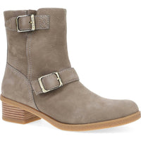 dansko Women's Delphine Waterproof Nubuck Boot in stone 1 - women's shoe