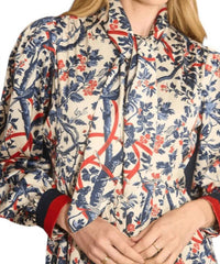Hunter Bell - Lila Mini Button Front Shirt Dress