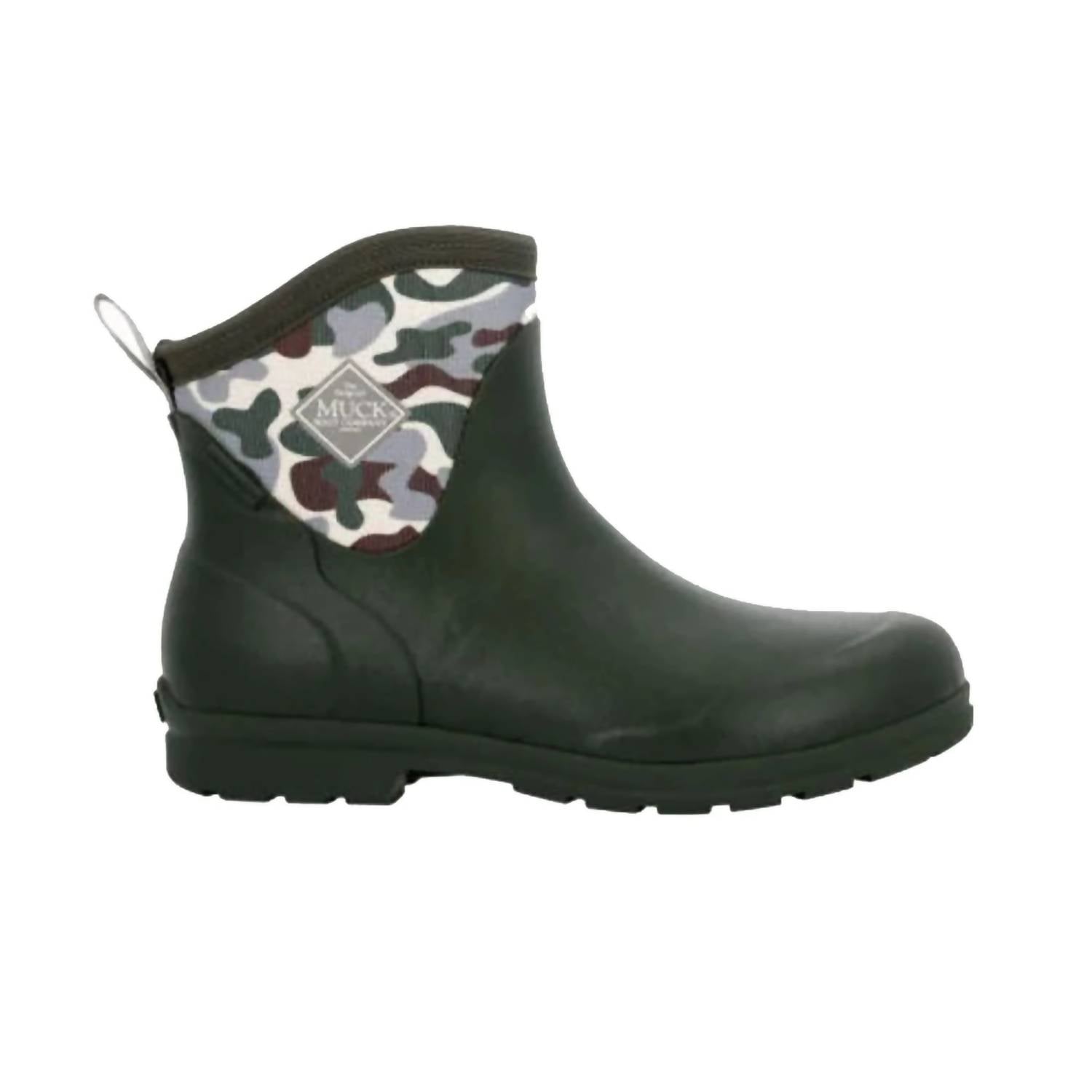 MUCK Men's Originals Excursion Boot in duck camo moss - men's boots