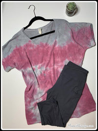 Sew In Love - Tie Dye Tee With Pocket Shirt