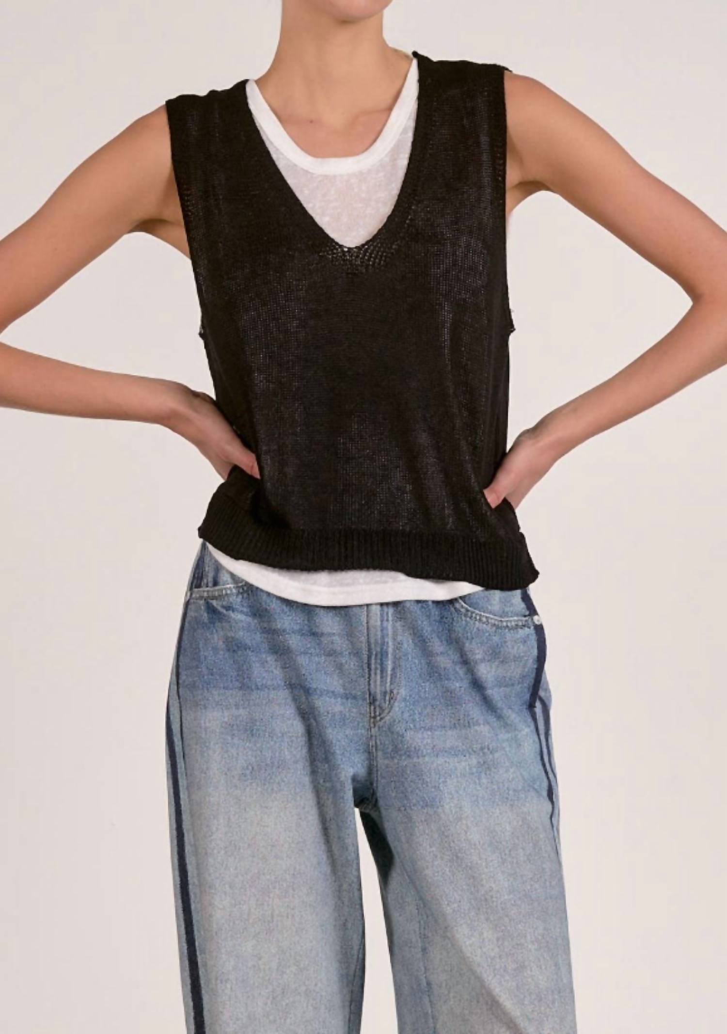 Elan - Overlay Tank Top