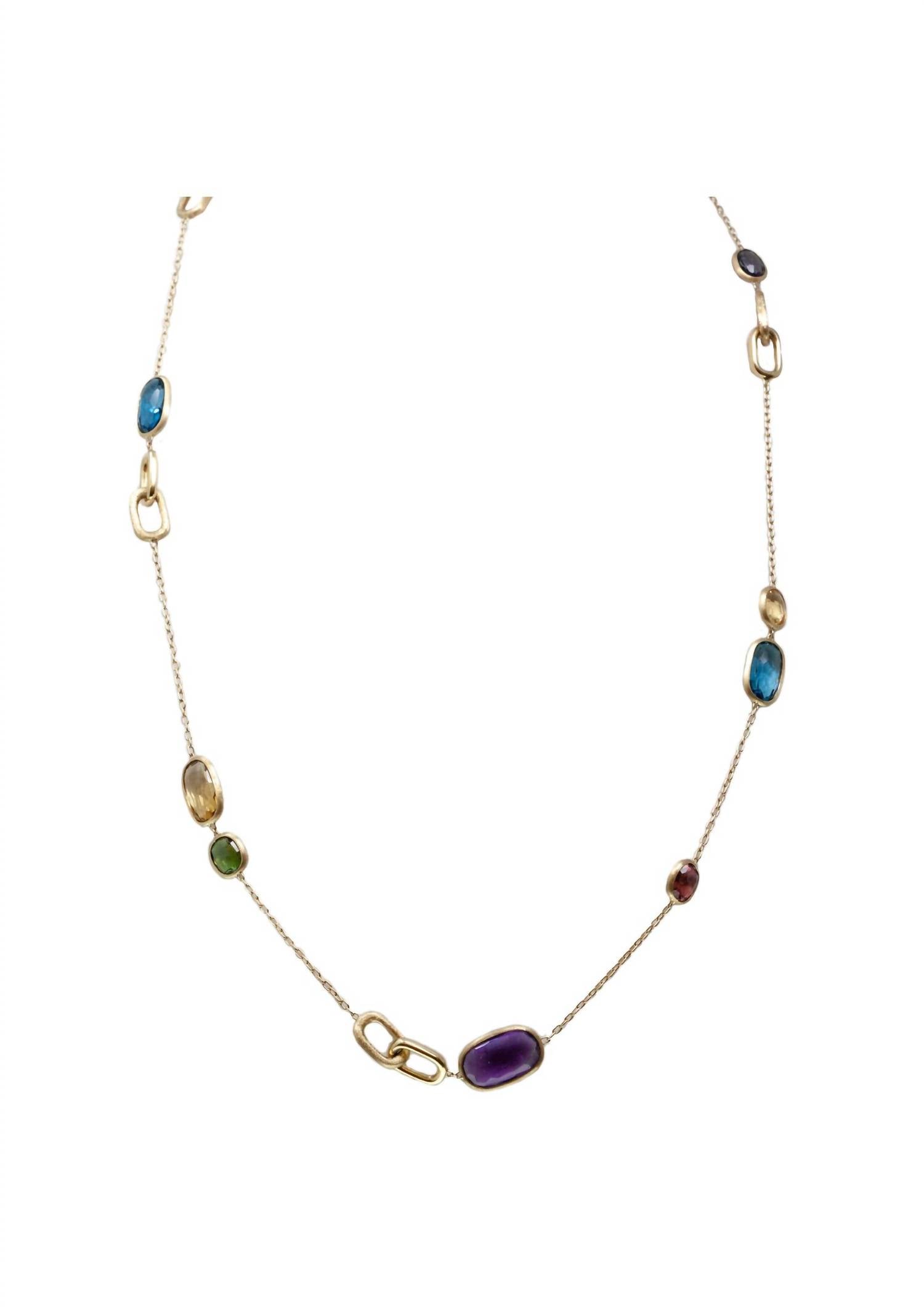 Marco Bicego - Women's Murano 18k Gold Mix Gemstone Long Necklace