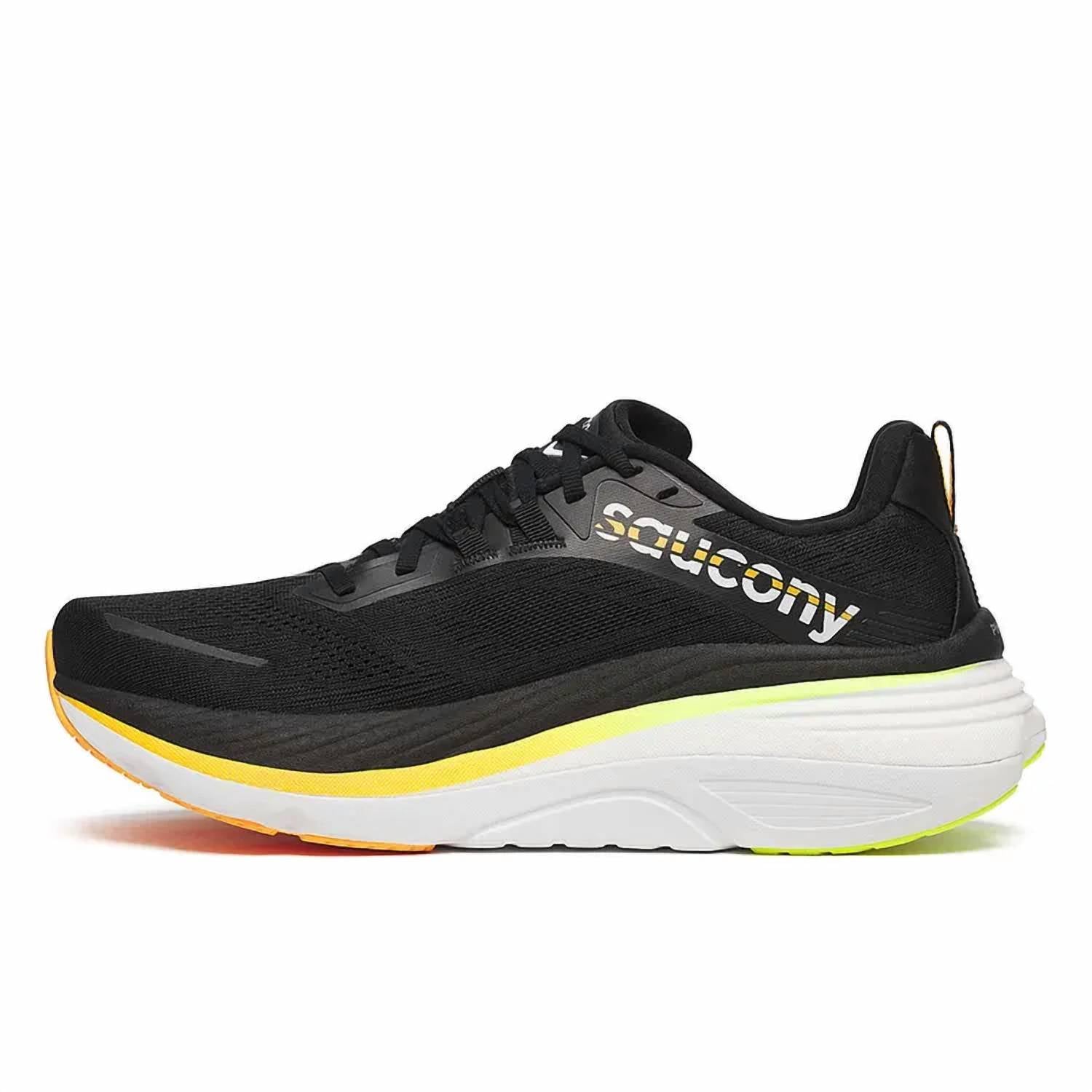 SAUCONY Men's Hurricane 24 Shoe in black vo2 - men's shoe - alternate view