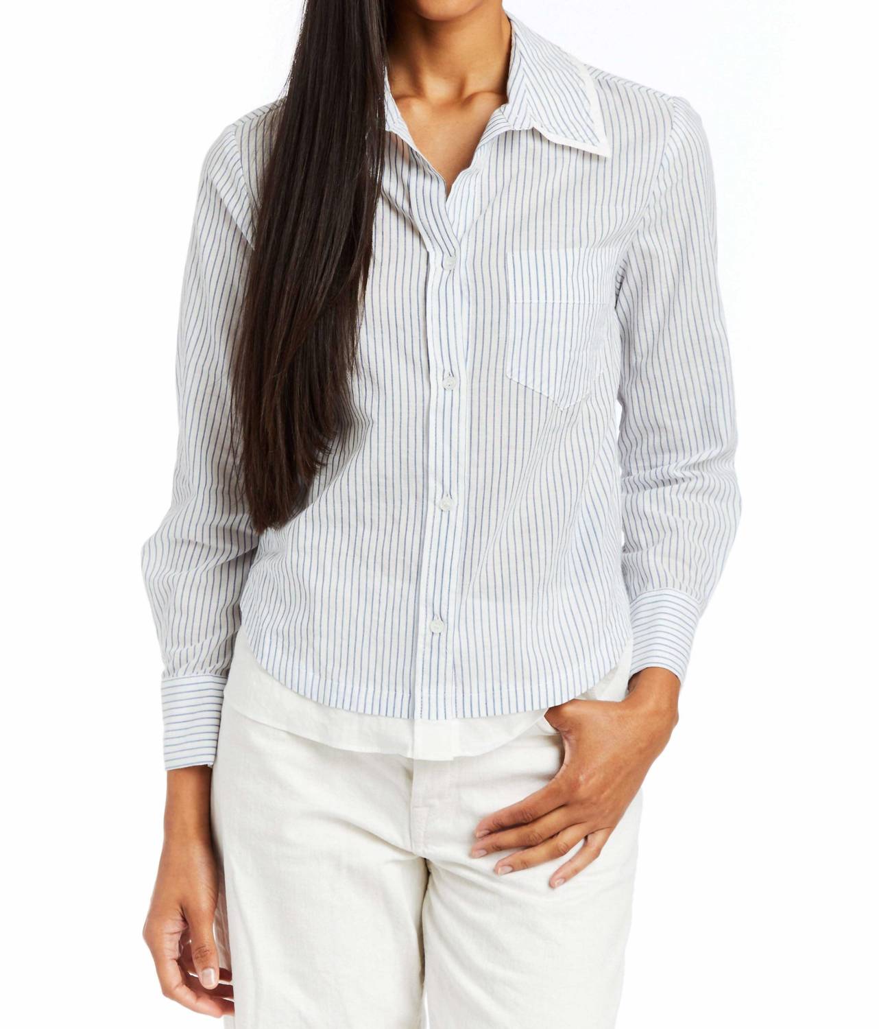 Drew - Women's Lainey Stripe Blouse