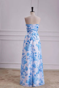 Joy Joy - Women's A-line Strapless Dress