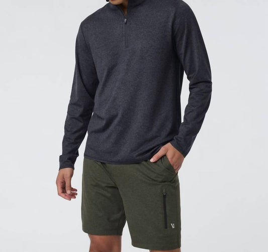 Vuori - Ponto Half Zip Mock Neck Top