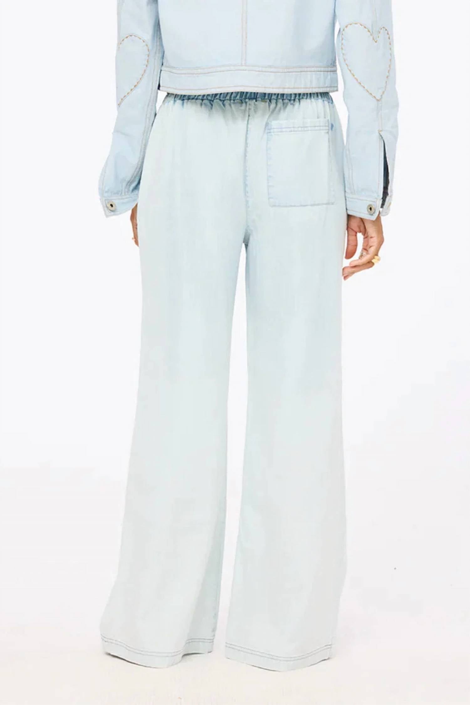 Kerri Rosenthal - Palazzo Denim Pant
