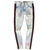 Jordan Craig - Men's Ross Vegas Striped Denim 2.0 Jeans