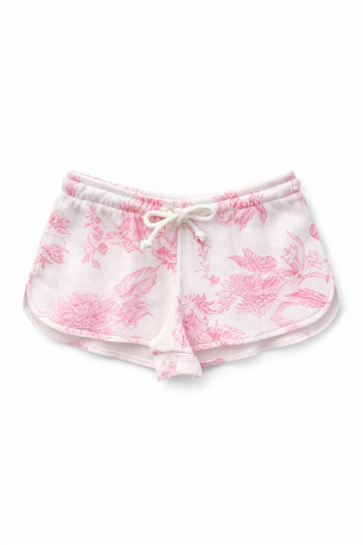 Katie J Nyc - Junior Brynn Waffle Printed Lounge Shorts