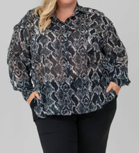 Mat Fashion - SNAKE PRINT TOP