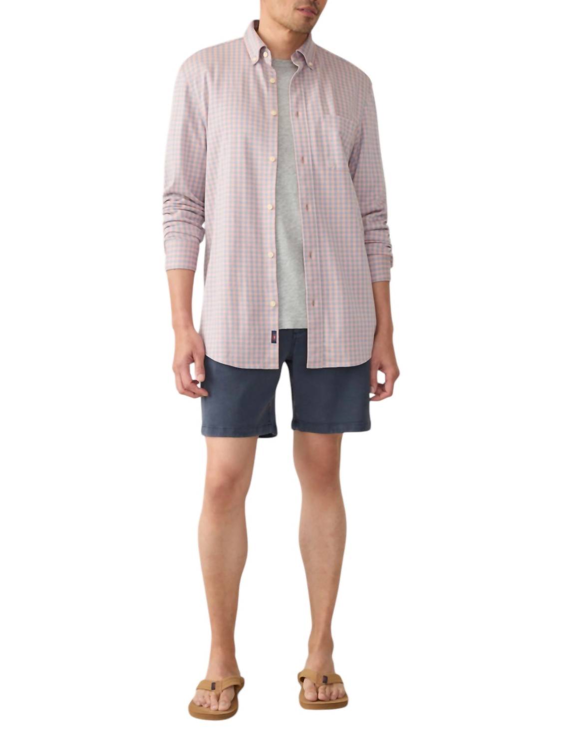 Faherty - Coastline Knit Long Sleeve Shirt
