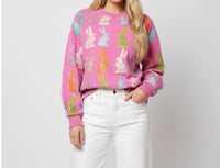Queen Of Sparkles - Easter Bunny Sweatshirt