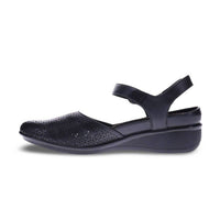 revere Women's Calabria Flat in black - women's flats - alternate view
