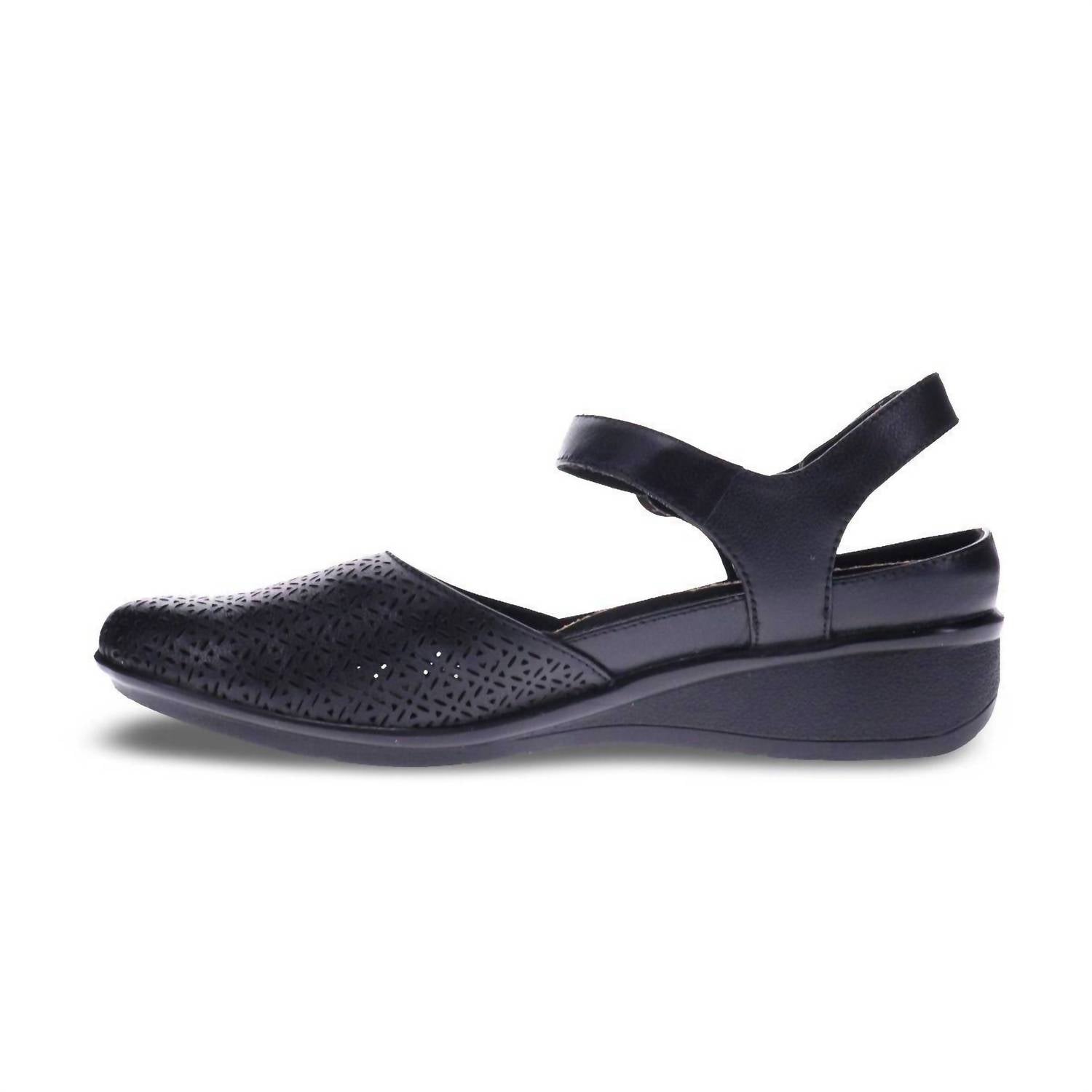 revere Women's Calabria Flat in black - women's flats - alternate view