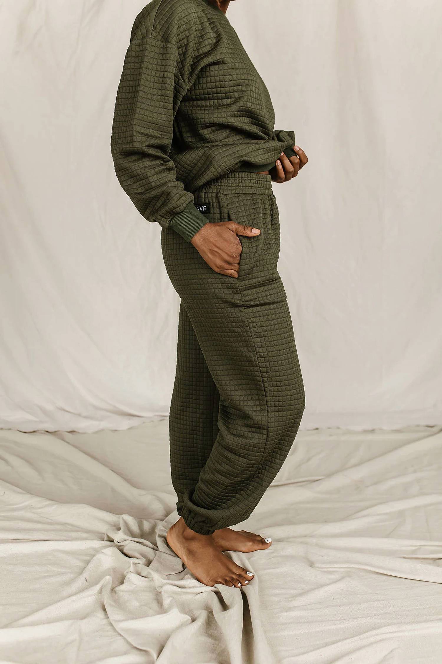 Ampersand Ave - Quilted Jogger Pants