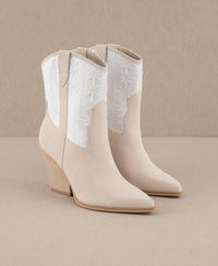 OASIS SOCIETY Women's The Sutton Boot in beige - women's shoe