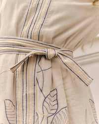 Cartolina Nantucket Sandy Midi Dress in natural - women's dress - view 7