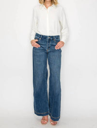 Artemis Vintage - Relaxed High Rise Palazzo Jeans