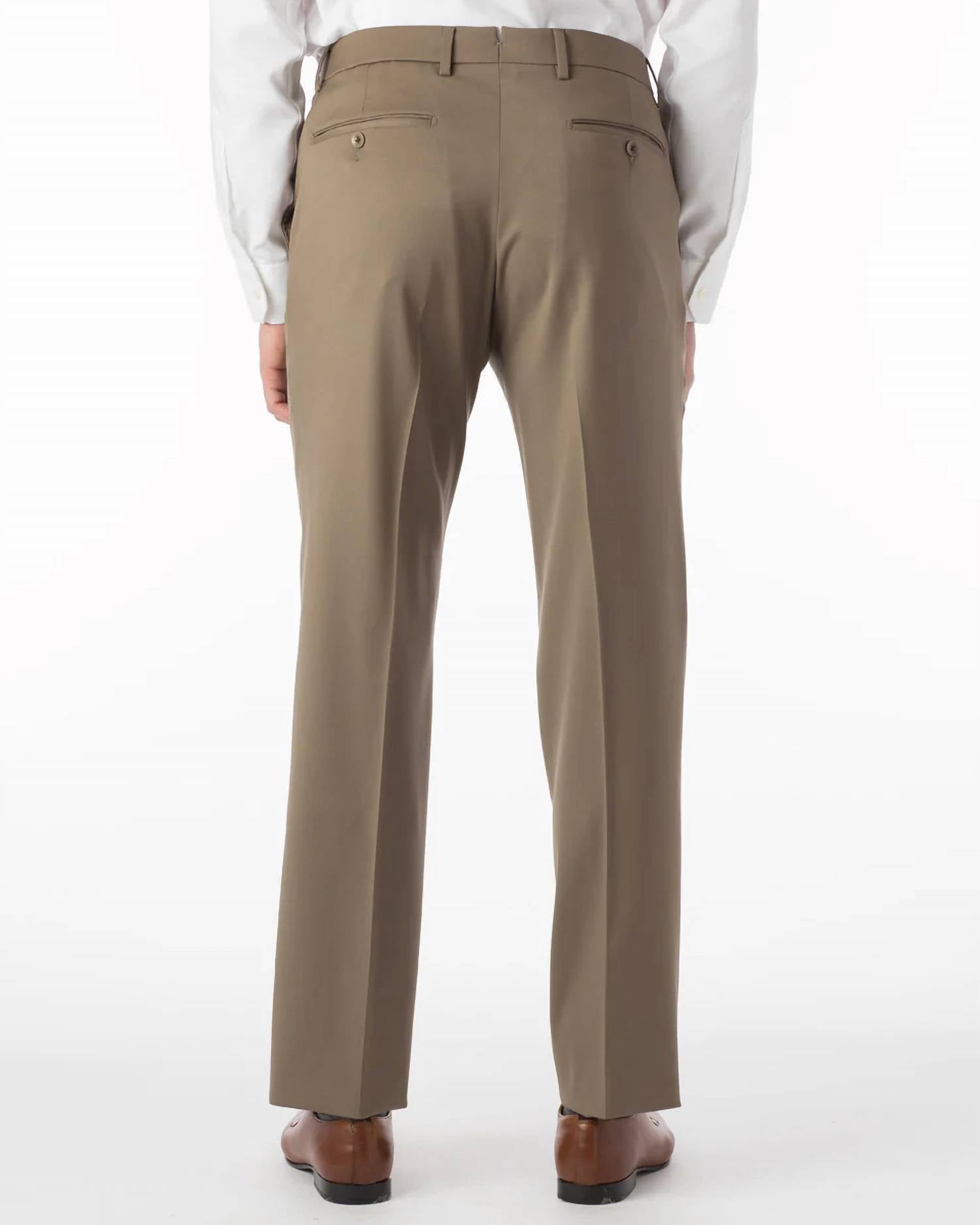 Ballin - Super 130s Loro Piana Wool Gabardine Flat Front Trouser - Park Traditional Fit