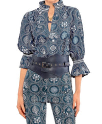 Gretchen Scott - Circle Of Love Ruffleneck Tunic