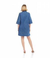Karen Kane - Flare Sleeve Shirtdress