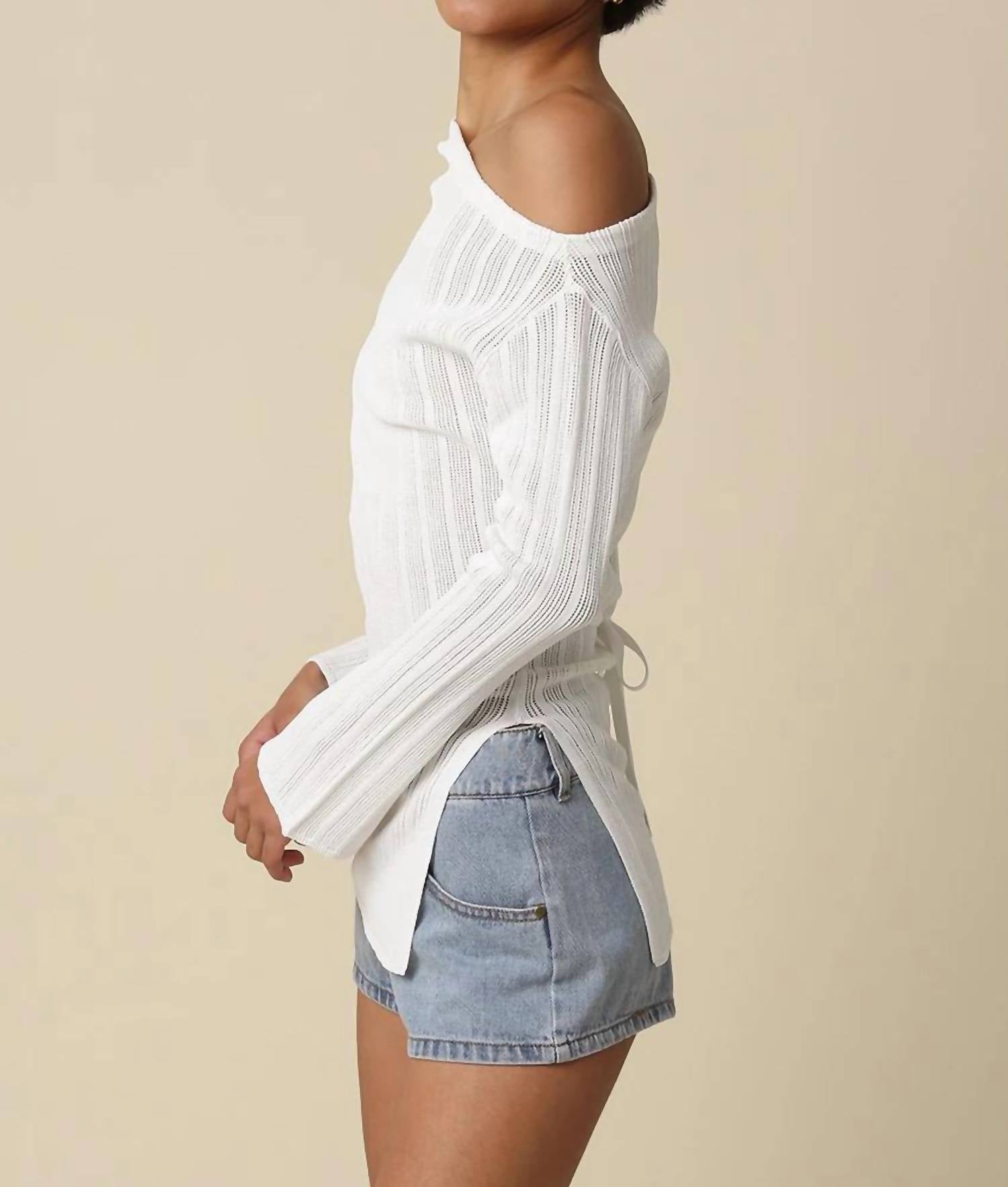 Olivaceous - Lauren Off Shoulder Top