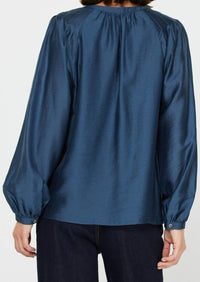 Current Air - Split Neck Blouse