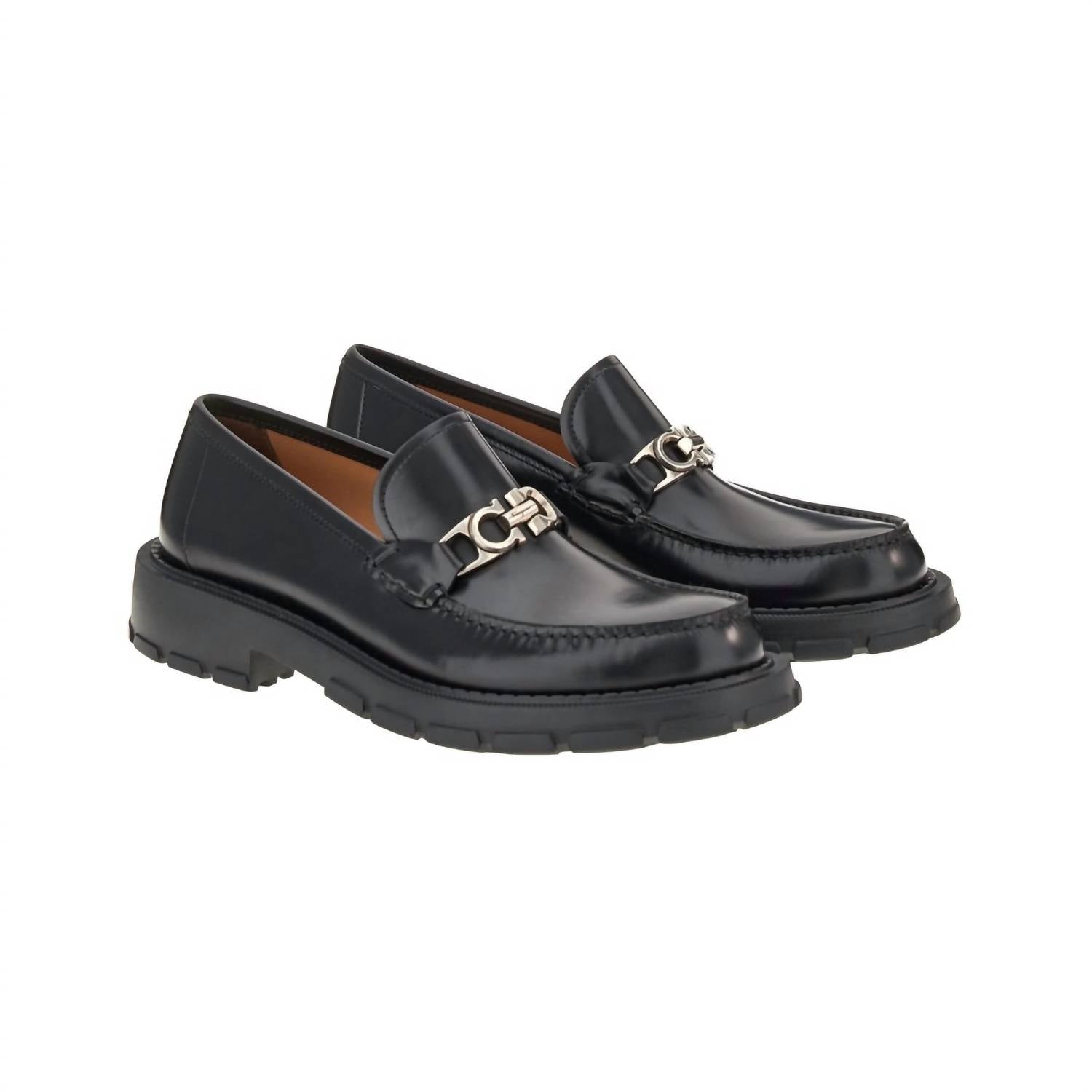 Salvatore Ferragamo - Men's Gancini Ornament Moccasin